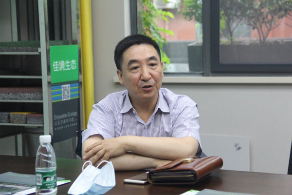佳境生態攜手河海大學淮安研究院進行相關技術、材料的合作研發！